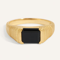 Small Onyx Edmond Ring
