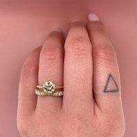 lena-band-fluid-half-diamond-band-with-milgrain-boarder