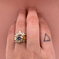 open-baguette-contour-wedding-band,half-baquette-diamond-stackable-wedding-band