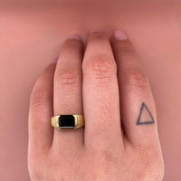 Small Onyx Edmond Ring