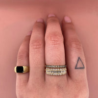 rhodium-champagne-diamond-half-band,lore-band-baguette-and-round-diamond-half-band