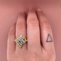 large-pear-round-diamond-contour-bezeled-wedding-band,shannon-band-metal-v-shaped-contour-band