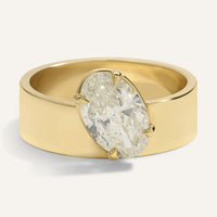 Large Polished Maribel Ring