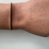 Half Tennis Bracelet