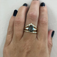 seven-round-two-marquise-diamond-contour-wedding-band,milan-band-eternity-baguette-diamond-wedding-stackable-band