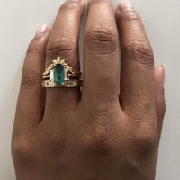 pamela-band,aja-band-bezel-set-baguette-half-band