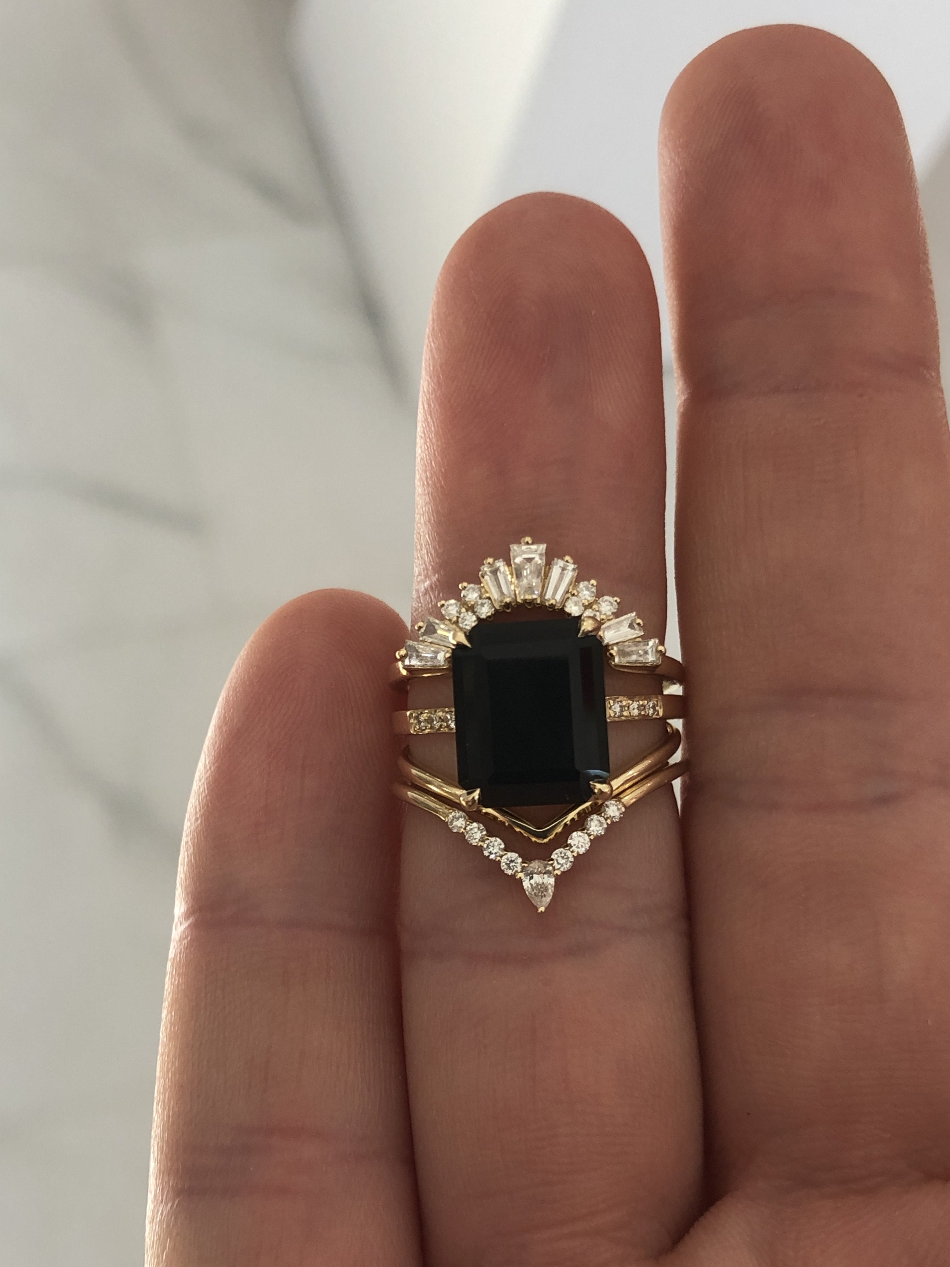 Onyx Ring by Kasia Jewelry – Kasia