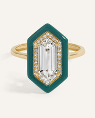 Teal Yadira Ring
