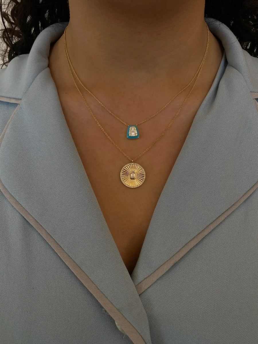 Light Blue Sierra Necklace