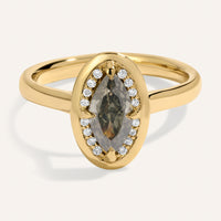 Olive Clover Ring