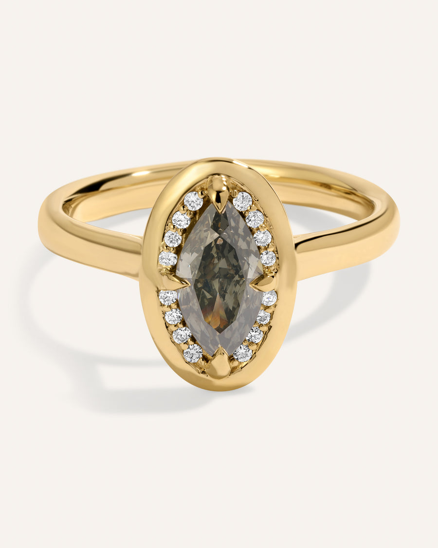 Olive Clover Ring