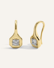 Large Hex Earrings