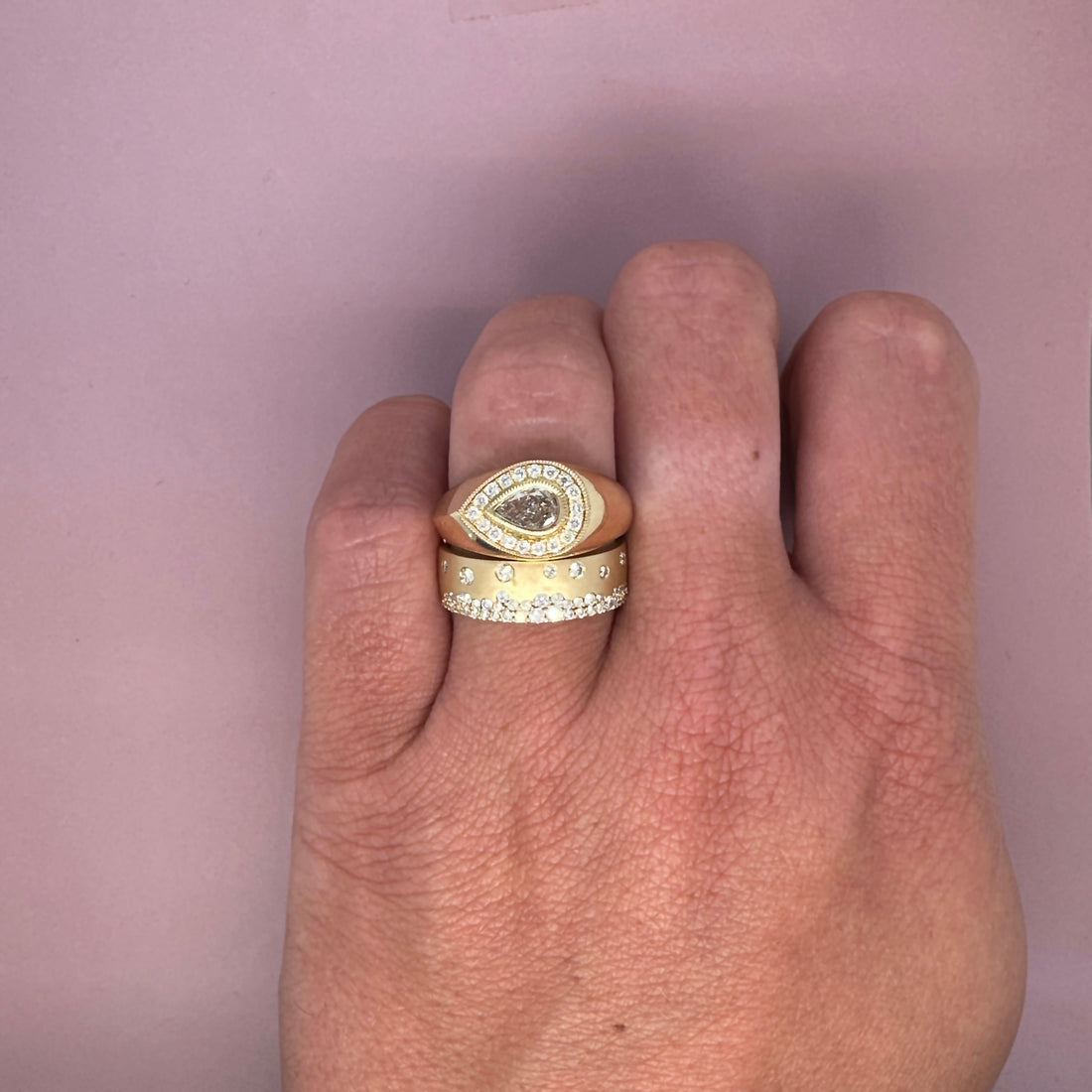 tanner-band-cigar-band-organically-placed-diamond-halft-matte-finish