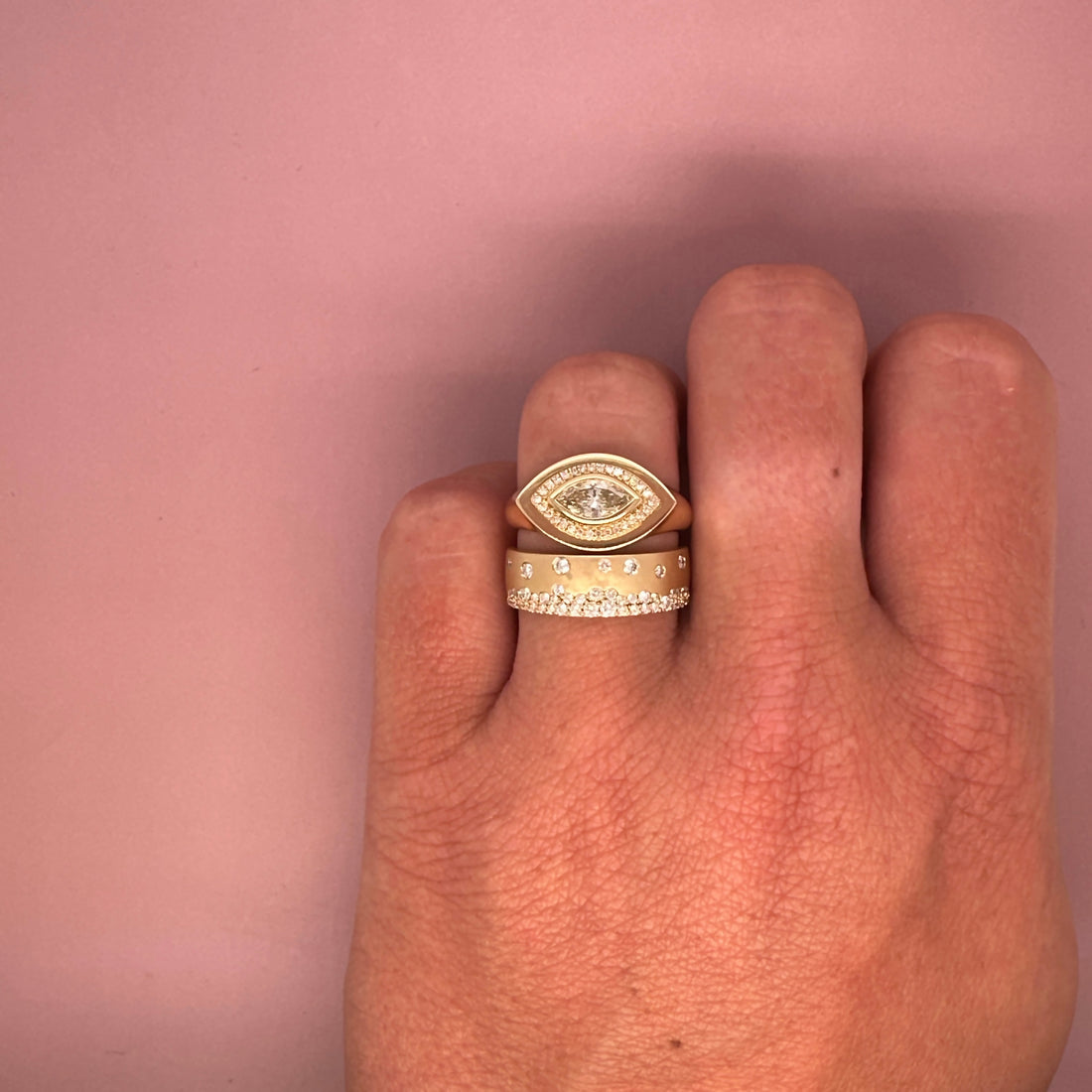 tanner-band-cigar-band-organically-placed-diamond-halft-matte-finish