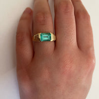 Emerald Edmond Ring