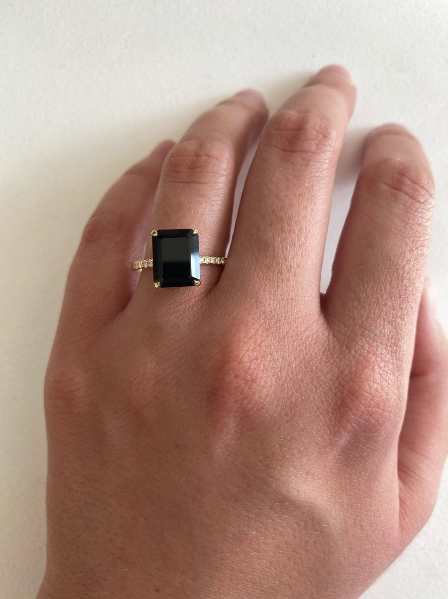 Small Onyx Ring